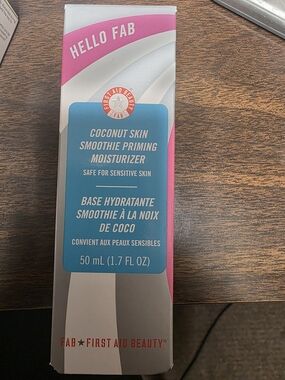 First Aid Beauty Coconut Skin Smoothie Priming Moisturizer - Pink & Blue